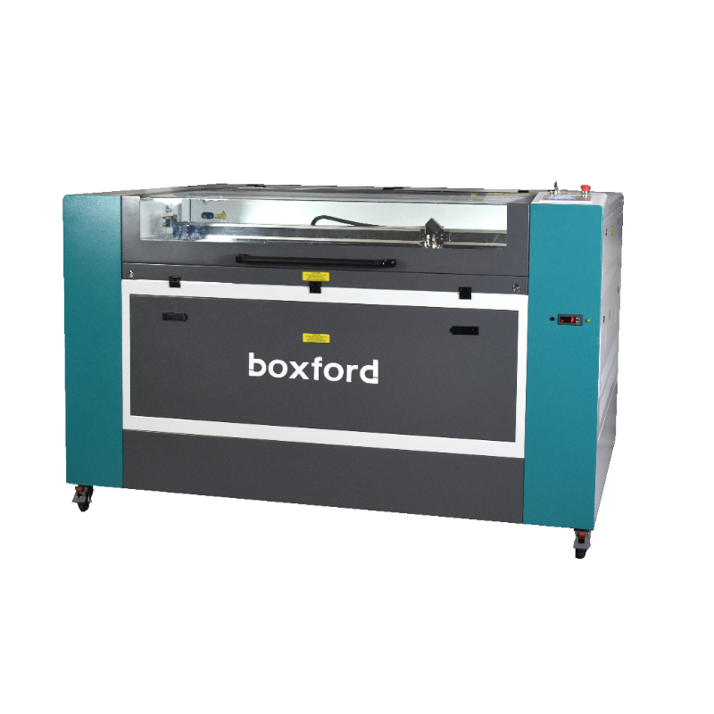 Boxford BGL1390 100W CO2 Laser Cutter Front view with door closed