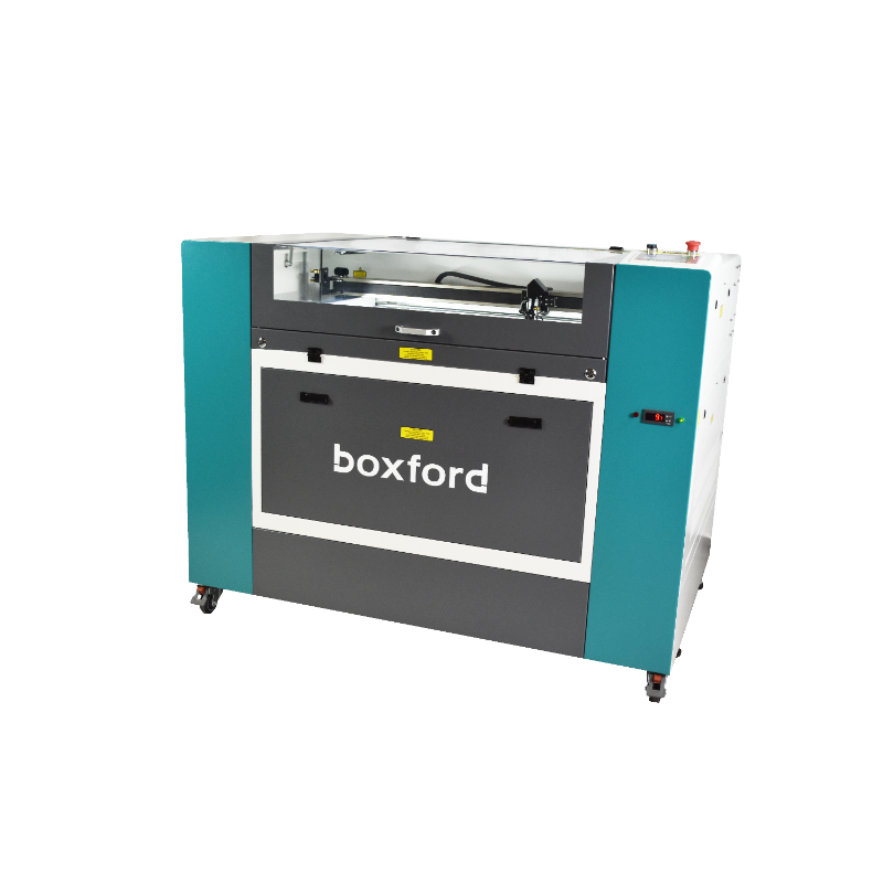 Boxford BGL690 80W CO2 Laser Cutter Front view with door closed