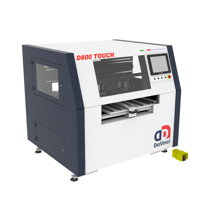 DA VINCI D 800 Touch CNC Boring System Front view