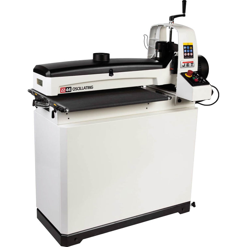 JET JWDS-2244OSC-M Oscillating Drum Sander Front view